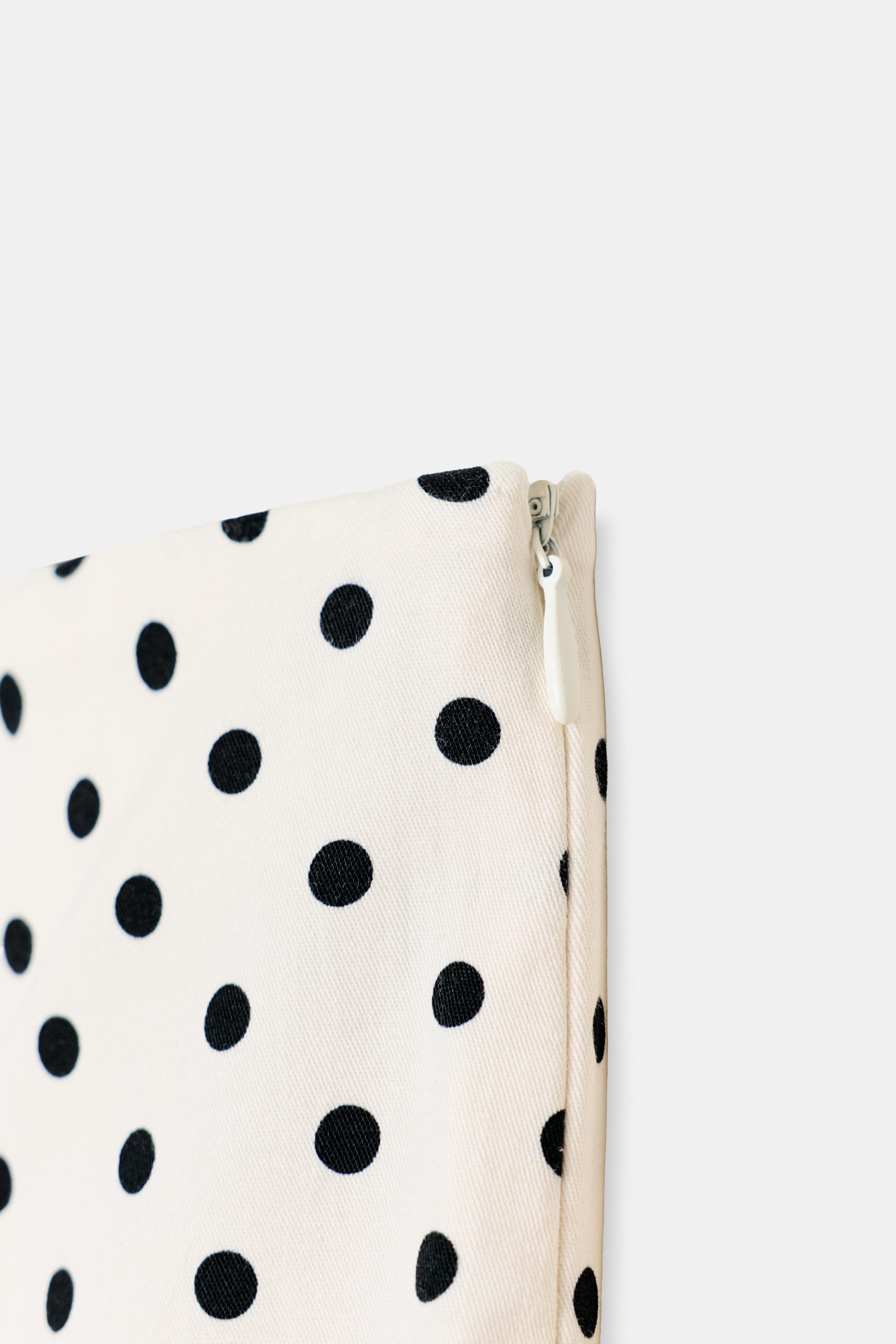 PANTALON CAPRI À POIS